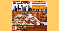 Desktop Screenshot of citypizzaandwings.com